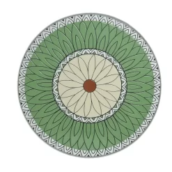 Bistro-Klappstuhl 'Vigo', Grün Mit Blumenmosaik -Gartenserien Geschäft 3910302632 Bistroklappstuhl Vigo gruenfarbig Blumenmosaik 1 102399