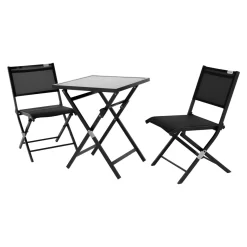 Doppler Alu-Balkonset 'Expert', 3-tlg., Anthrazit -Gartenserien Geschäft 3910302641 Alu Balkonset Expert 3tlg 4 102429