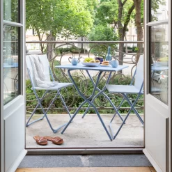 Lafuma Klappstuhl 'Chaise Balcony II', Blau, Ca. 83 X 44 X 48 Cm -Gartenserien Geschäft 3910302714 Klappstuhl Chaise Balcony II Batyline Ciel 10 118613