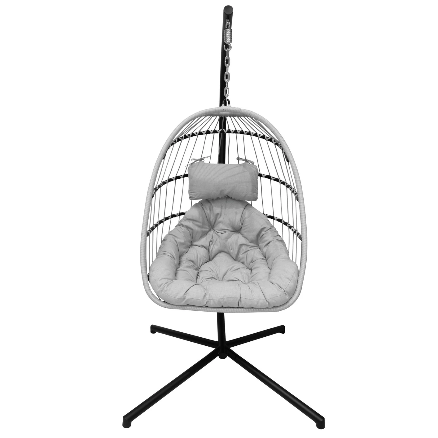 Hängesessel 'Folt Sterzing' Inkl. Auflagen, Light Grey 3 Hängesessel 'Folt Sterzing' Inkl. Auflagen, Light Grey – Bild 3