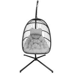 Hängesessel 'Folt Sterzing' Inkl. Auflagen, Schwarz 6 Hängesessel 'Folt Sterzing' Inkl. Auflagen, Schwarz -Gartenserien Geschäft 3910302723 Haengesessel Folt Sterzing schwarz inkl Auflage 1 123058