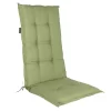 Madison Hochlehnerauflage Basic Green, Grün, Ca. 123 X 50 X 8 Cm