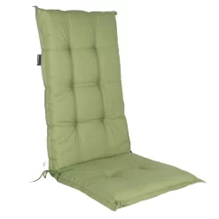 Madison Hochlehnerauflage Basic Green, Grün, Ca. 123 X 50 X 8 Cm