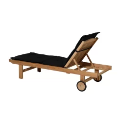 Madison Liegenauflage 'Panama', Schwarz, Ca. 200 X 60 Cm 8 Madison Liegenauflage 'Panama', Schwarz, Ca. 200 X 60 Cm -Gartenserien Geschäft 3910408900 Liegenauflage Panama Black 3 97654