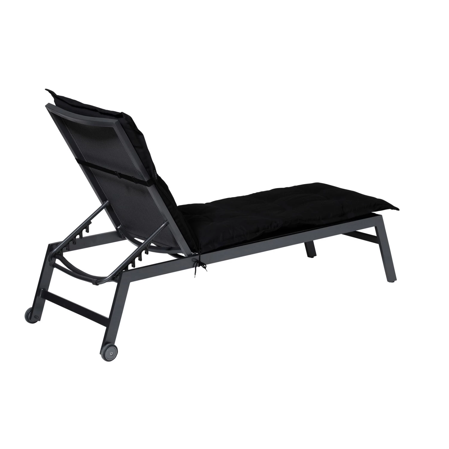 Madison Liegenauflage 'Panama', Schwarz, Ca. 200 X 60 Cm 5 Madison Liegenauflage 'Panama', Schwarz, Ca. 200 X 60 Cm – Bild 5