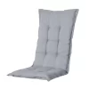 Madison Niederlehnerauflage 'Panama', Light Grey, Grau