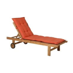 Madison Liegenauflage 'Panama', Orange, Ca. 200 X 60 Cm -Gartenserien Geschäft 3910408960 Liegenauflage Panama Flame orange 3 97448