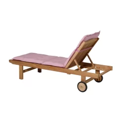 Madison Liegenauflage 'Panama', Zartrosa, Ca. 200 X 60 Cm -Gartenserien Geschäft 3910409005 Liegenauflage Panama Soft pink 1 97595