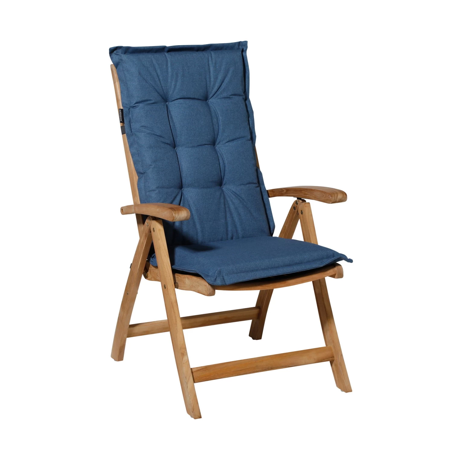 Madison Niederlehnerauflage 'Oxford Outdoor', Blau, Ca. 105 X 50 Cm 2 Madison Niederlehnerauflage 'Oxford Outdoor', Blau, Ca. 105 X 50 Cm – Bild 2