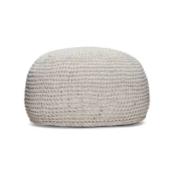 Best Pouf 'Ronda', Natur, Ca. 55 X 55 X 41 Cm