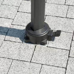 Universalbodenplatte Für Sonnenschirme, Schneider, 40 X 16 X 16 Cm -Gartenserien Geschäft 3910502346 Universal Bodenplatte fuer Standrohr 4 91386