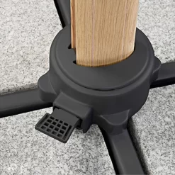 Pendelschirm 'Rhodos Twist Woody', Anthrazit, Ca. 300 X 300 Cm -Gartenserien Geschäft 3910502674 Pendelschirm Rhodos Twist Woody anthrazit 8 105736