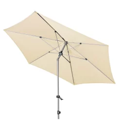 Doppler Sonnenschirm 'Expert Auto Tilt 320', Ø 320 Cm, Natur