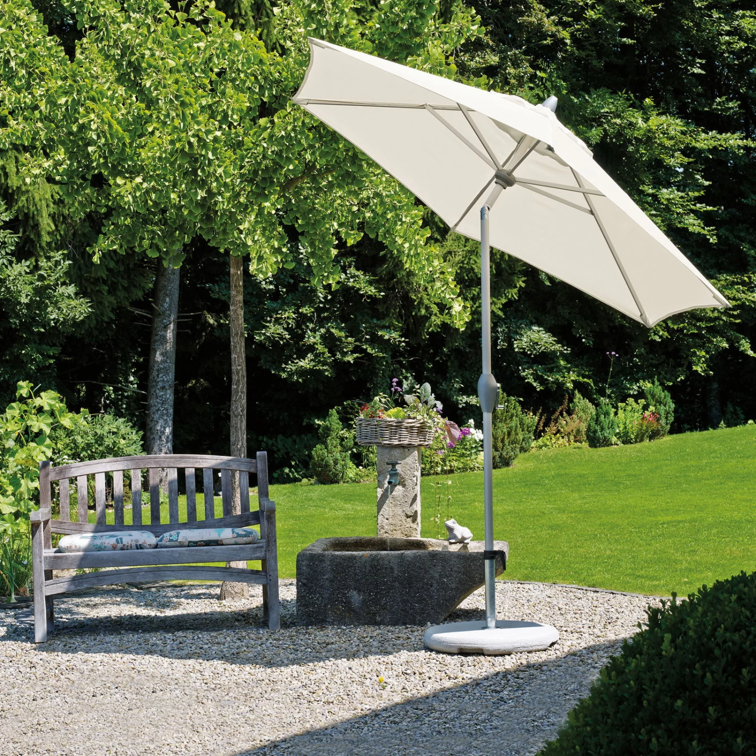 Mittelstockschirm 'Style', Ø 250 Cm 1 Mittelstockschirm 'Style', Ø 250 Cm