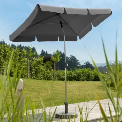 Mittelstockschirm 'Locarno', Ca. 180 X 120 Cm