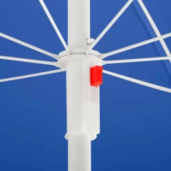 Mittelstockschirm 'Ibiza', Ø 200 Cm -Gartenserien Geschäft 3910503129 Sonnenschirm Ibiza blau 5 90343