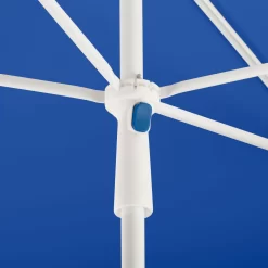 Mittelstockschirm 'Ibiza', Ca. 180 X 120 Cm -Gartenserien Geschäft 3910503137 Sonnenschirm Ibiza blau 4 90382