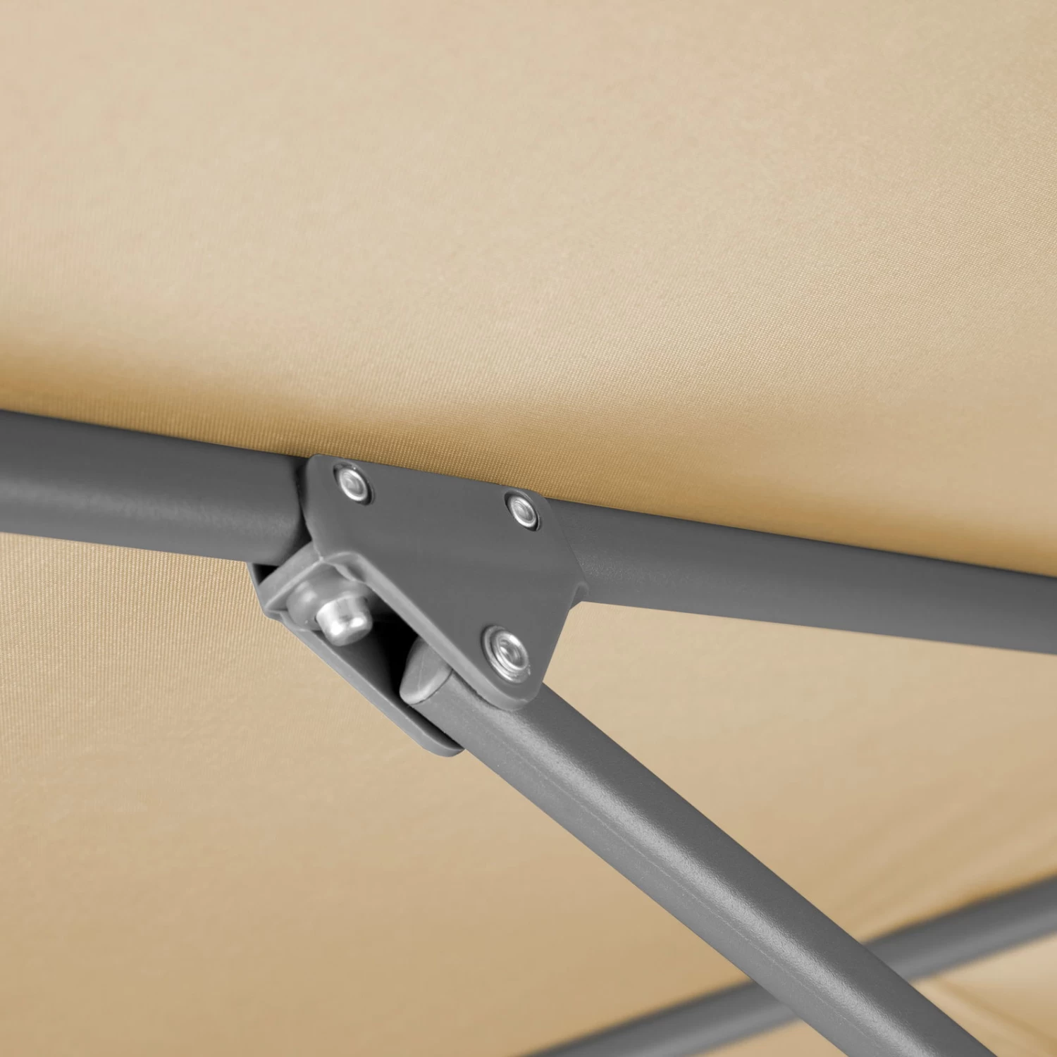 Mittelstockschirm 'Tunis', Ca. 270 X 150 Cm, Natur 7 Mittelstockschirm 'Tunis', Ca. 270 X 150 Cm, Natur – Bild 7