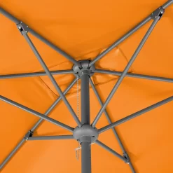 Mittelstockschirm 'Tunis', Ca. 270 X 150 Cm 16 Mittelstockschirm 'Tunis', Ca. 270 X 150 Cm -Gartenserien Geschäft 3910503163 Sonnenschirm Tunis mandarine 3 90554