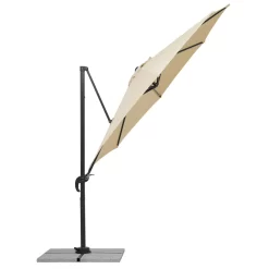 Sonnenschirm 'Rhodos Junior', Ø 300 Cm, Natur -Gartenserien Geschäft 3910503188 Sonnenschirm Rhodos Junior natur 13 92005