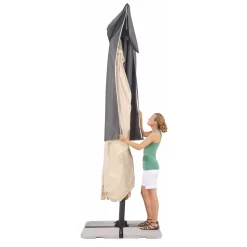 Sonnenschirm 'Rhodos', 300 X 300 Cm, Natur -Gartenserien Geschäft 3910503191 Sonnenschirm Rhodos natur 8 91429