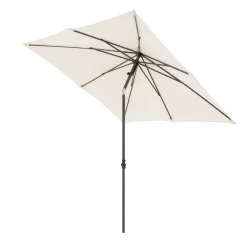 Doppler Sonnenschirm 'Basic Push Up', Ca. 210 X 210 Cm, Natur -Gartenserien Geschäft 3910503253 Sonnenschirm Basic Push up 3 98949