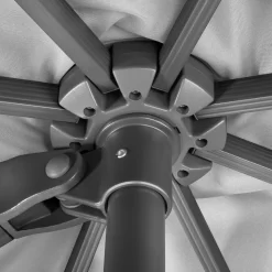 Sonnenschirm 'Rhodos Smart', Ca. 300 X 300 Cm -Gartenserien Geschäft 3910503269 Sonnenschirm Rhodos Smart silbergrau 19 103232