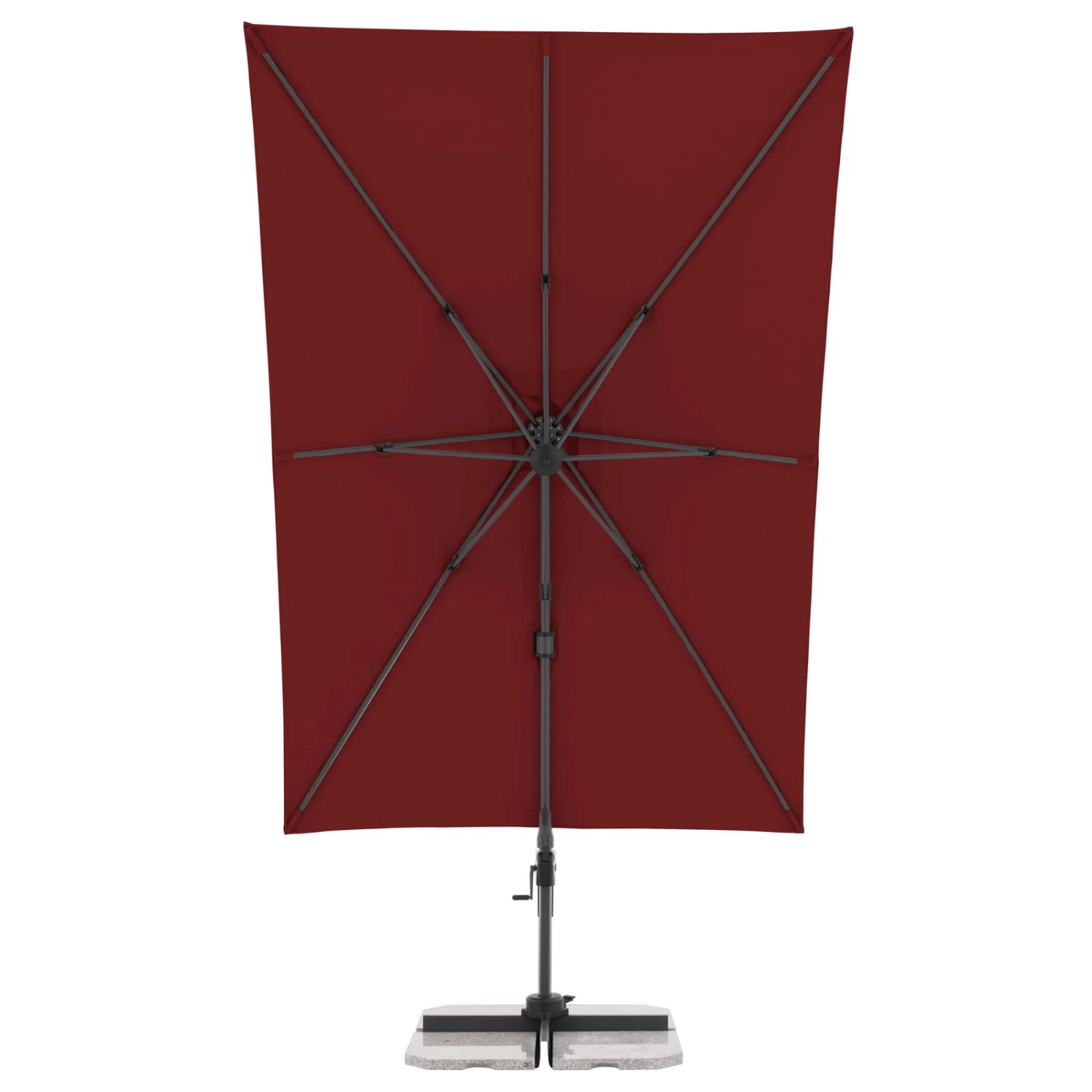 Doppler Pendelschirm 'Active Green Edition', Bordeaux, Ca. 210 X 310 Cm 14 Doppler Pendelschirm 'Active Green Edition', Bordeaux, Ca. 210 X 310 Cm – Bild 14