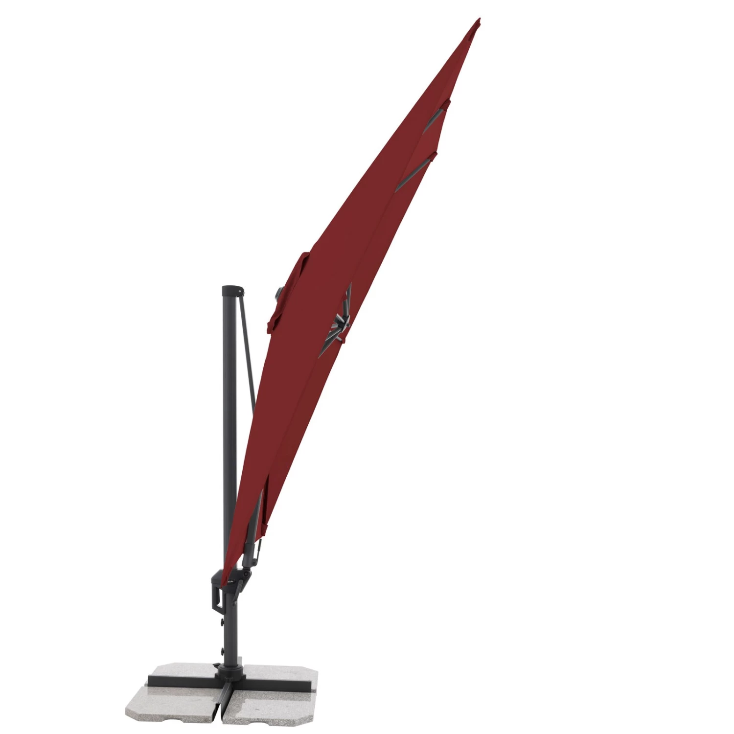 Doppler Pendelschirm 'Active Green Edition', Bordeaux, Ca. 210 X 310 Cm 12 Doppler Pendelschirm 'Active Green Edition', Bordeaux, Ca. 210 X 310 Cm – Bild 12