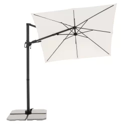 Doppler Pendelschirm 'Derby DX', Natur, Ca. 210 X 210 Cm -Gartenserien Geschäft 3910503291 pendelschirm dx natur 210 3 120164