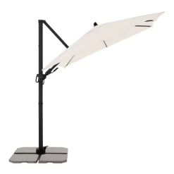 Doppler Pendelschirm 'Derby DX', Natur, Ca. 210 X 210 Cm -Gartenserien Geschäft 3910503291 pendelschirm dx natur 210 6 120161