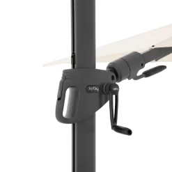 Doppler Pendelschirm 'Derby DX', Natur, Ca. 210 X 210 Cm -Gartenserien Geschäft 3910503291 pendelschirm dx natur 210 9 120173