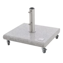 KNIRPS Granitsockel, Hell, Ca. 7 X 55 X 55 Cm, Ca. 50 Kg