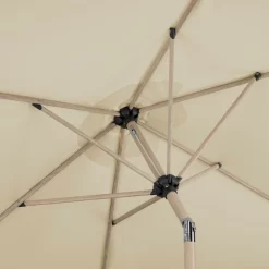 Sonnenschirm 'Cordoba', Ø 270 Cm, Natur -Gartenserien Geschäft 3910503324 Sonnenschirm Cordoba ca D 270cm natur 12 119098