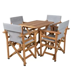 Holztisch 'Matera', Buchenholz, Ca. 80 X 60 X 75 Cm -Gartenserien Geschäft 3910700456 Holztisch Matera 80x60cm 4 102340