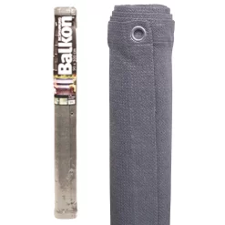 Balkonbespannung, Grau