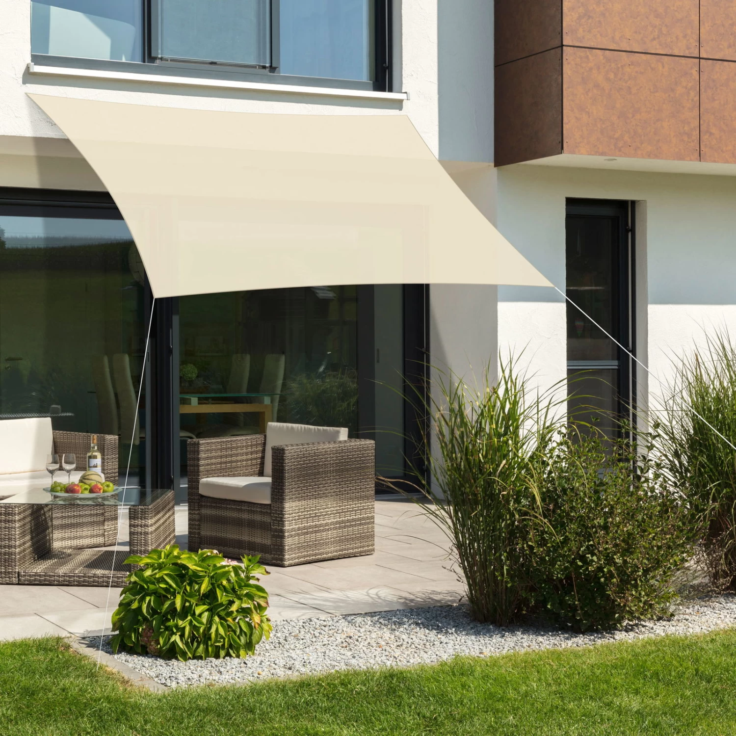 Sonnensegel 'Lanzarote', 300 X 250 Cm, Natur 1 Sonnensegel 'Lanzarote', 300 X 250 Cm, Natur