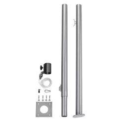 Mast Für Sonnensegel, Silber, Edelstahl -Gartenserien Geschäft 3910901806 Mast fuer Sonnensegel Edelstahl 3 103270