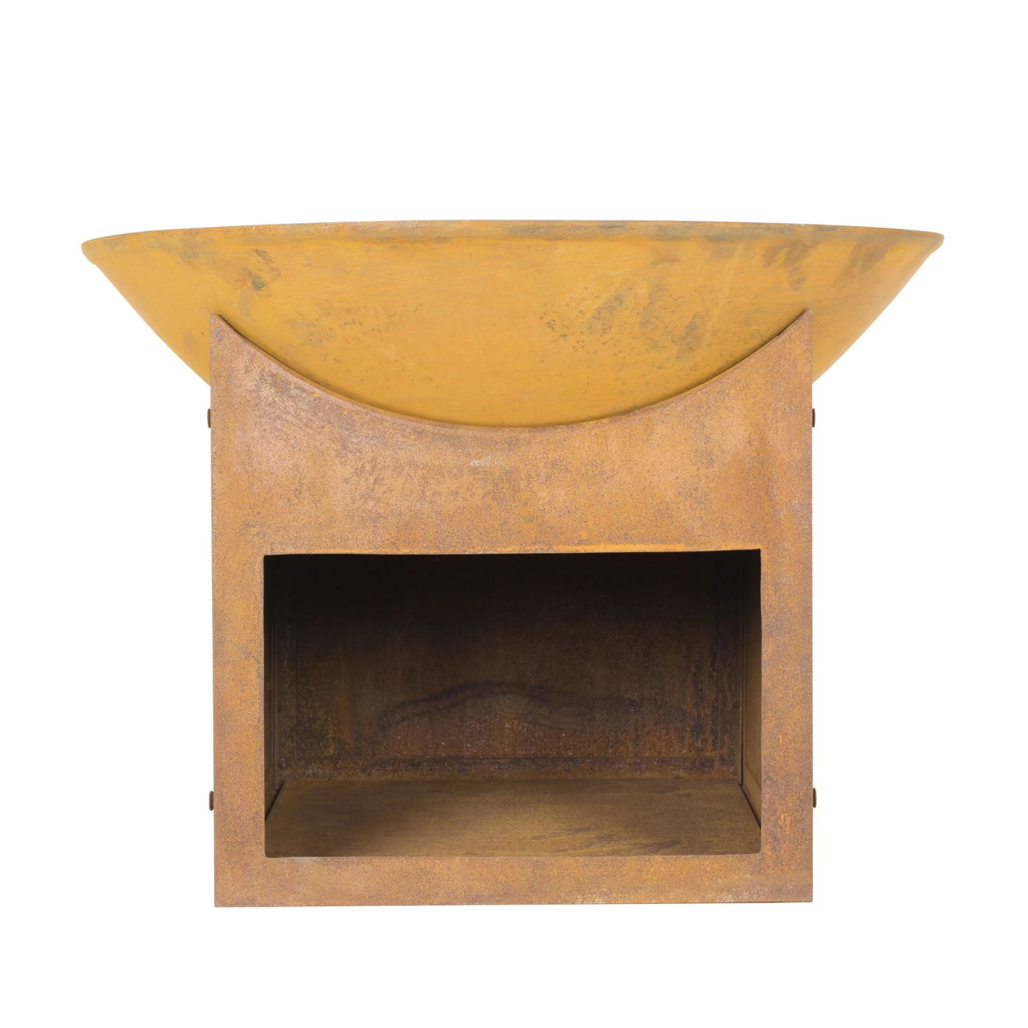 Feuerschale 'Mumbai', Rostfarben, Ca. Ø 57 X 20 Cm 2 Feuerschale 'Mumbai', Rostfarben, Ca. Ø 57 X 20 Cm – Bild 2