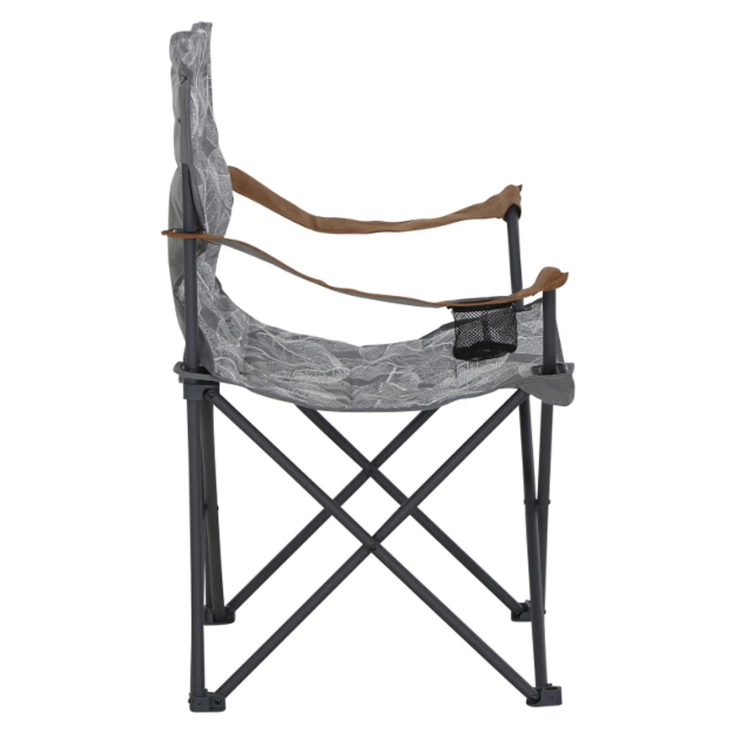 Alu-Camping Faltsessel 'Natura', Anthrazit 3 Alu-Camping Faltsessel 'Natura', Anthrazit – Bild 3