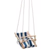 Schaukelsitz "Bambini" Blau-weiß Gestreift