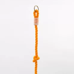 Kletterseil Mit 4 Knoten, Orange, L190 X Ø20 Cm -Gartenserien Geschäft 3940100140 Kletterseil orange 190cm lang 4 Knoten 2 1 102366