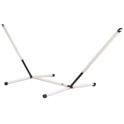 LA SIESTA Einzel-Hängemattengestell Nautico Grau, Aus Stahl