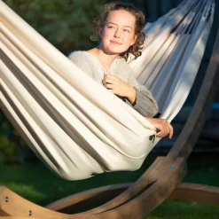 LA SIESTA Doppel-Hängematte Brisa, Vanilla, Outdoor Material, Bis 160 Kg, Wetterfest -Gartenserien Geschäft 3940200279 Doppel Haengematte Brisa vanilla Outdoor Material 10 61115