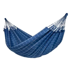 LA SIESTA Doppel-Hängematte Brisa, Marine, Outdoor Material, Bis 160 Kg, Wetterfest