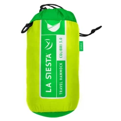 LA SIESTA Doppel-Reisehängematte Colibri 3.0, Palm, Bis 180 Kg, Reißfest, Leicht -Gartenserien Geschäft 3940200285 Doppel Reisehaengematte Colibri 3 0 Palm Nylon Stoff 2 61193