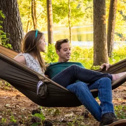 LA SIESTA Doppel-Reisenhängematte Colibri 3.0, Canyon, Bis 180 Kg, Reißfest, Leicht -Gartenserien Geschäft 3940200287 Doppel Reisehaengematte Colibri 3 0 Canyon Nylon Stoff 9 61160