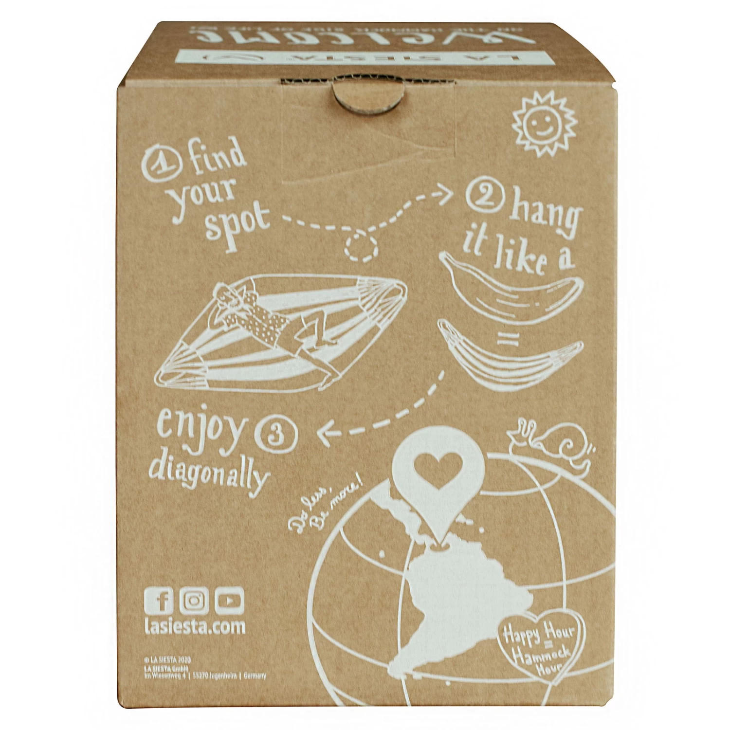 Single-Hängematte 'Paloma', La Siesta, Grau, Bio-Baumwolle, 26 X 21 X 19 Cm 3 Single-Hängematte 'Paloma', La Siesta, Grau, Bio-Baumwolle, 26 X 21 X 19 Cm – Bild 3