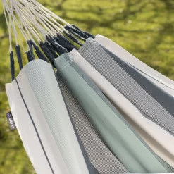 LA SIESTA Hängematte 'Modesta', Olive, L 300 X B 140 Cm -Gartenserien Geschäft 3940200331 Single Haengematte Modesta Olive Bio Baumwolle 6 106176