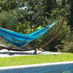 LA SIESTA Hängematte 'Modesta', Lagoon -Gartenserien Geschäft 3940200333 Doppel Haengematte Modesta Lagoon Bio Baumwolle 2 106099